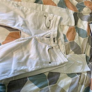 Rag & Bone white skinny jeans